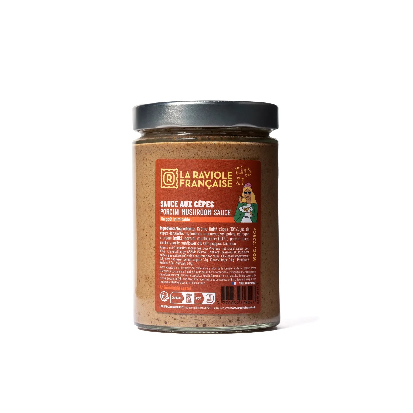 Sauce aux Cèpes artisanale
